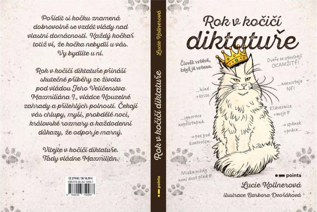 Obálka knihy Rok v kočičí diktatuře
