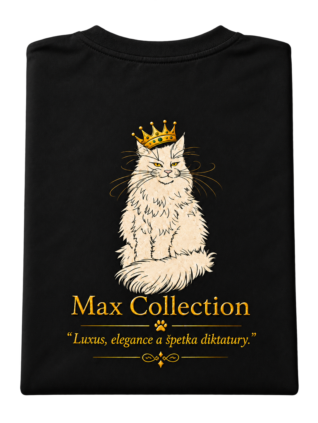 Černé tričko Max Collection